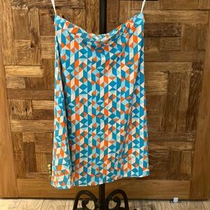 Never worn / New Kettlewell Orange and Blue Skirt